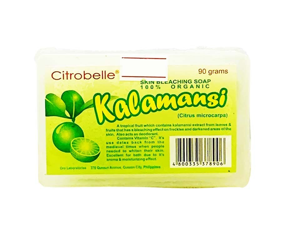 Citrobelle ​100% Organic Skin Bleaching Soap Kalamansi (Citrus Microcarpa) 90g