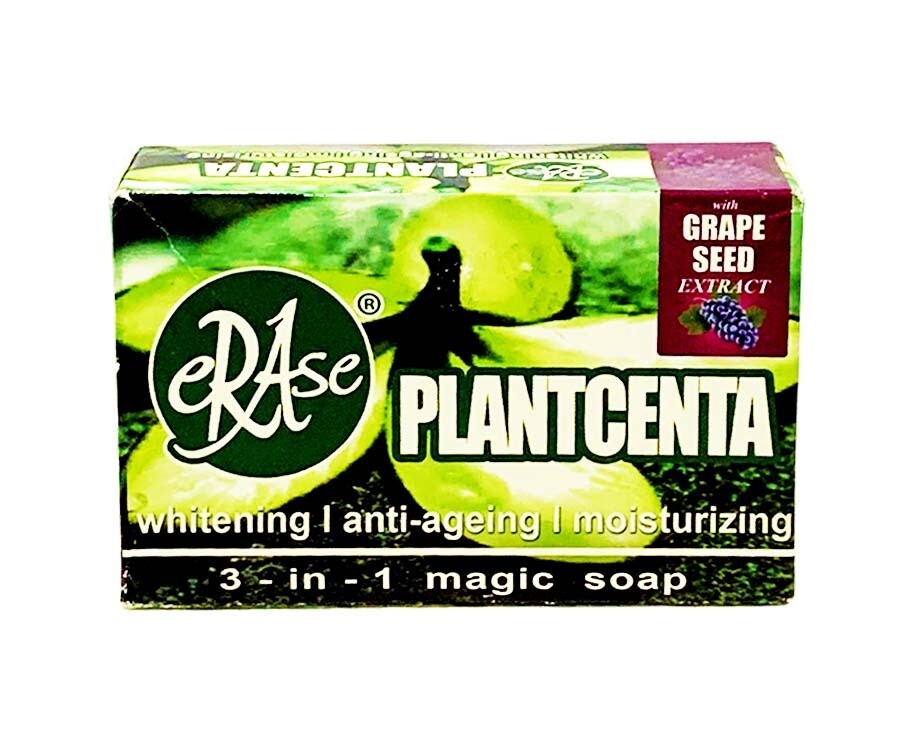 Erase Placenta 3-in-1 Magic Soap with Grape Seed Extract 135g