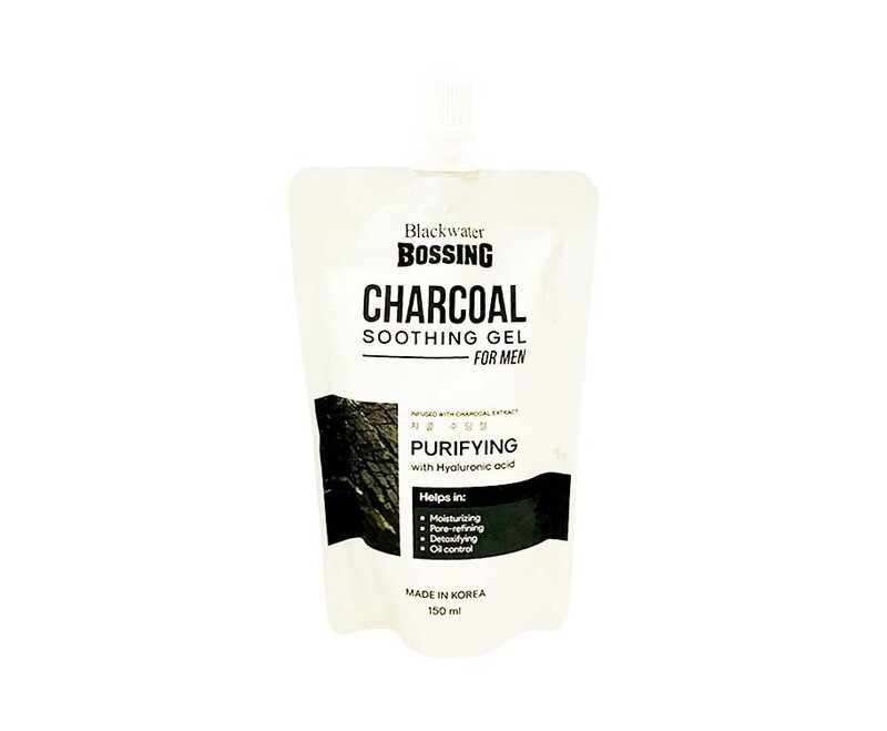 Blackwater Bossing Charcoal Soothing Gel for Men 150mL