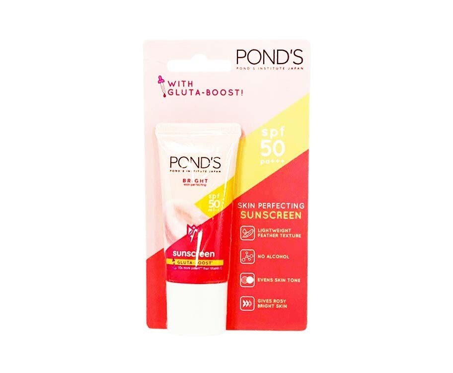 Pond&#39;s Bright Skin Perfecting Sunscreen Gluta-Boost SPF50 30g