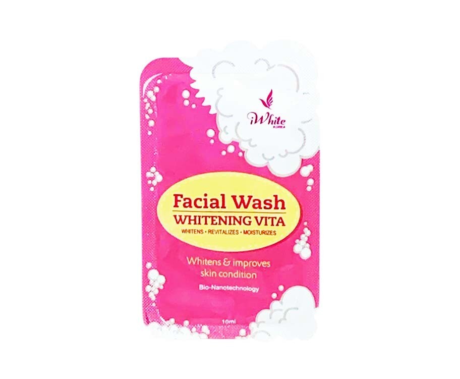 iWhite Korea Facial Wash Whitening Vita 10mL