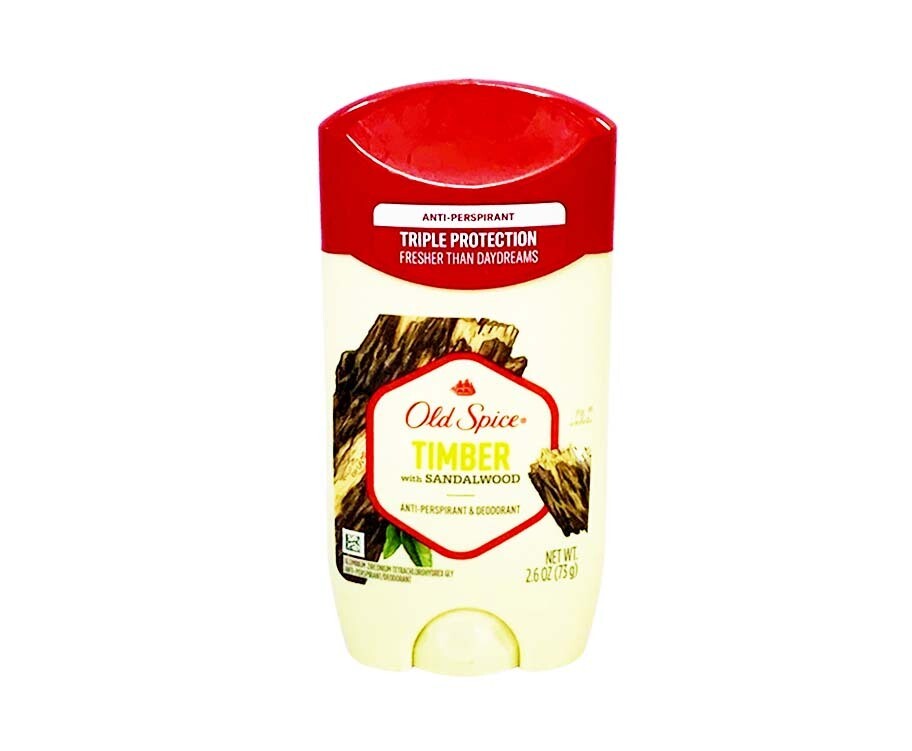 Old Spice Timber with Sandalwood Anti-Perspirant & Deodorant 2.6oz (73g)