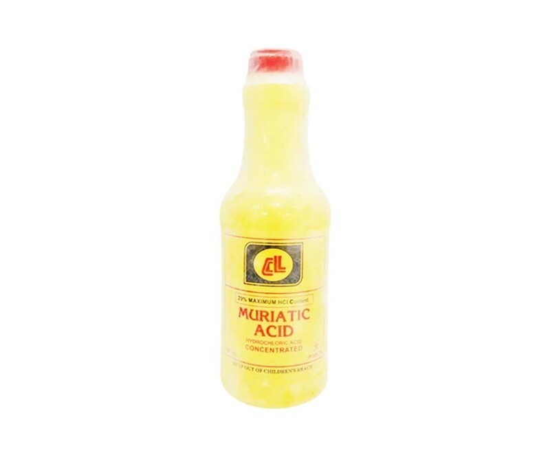CL Muriatic Acid Hydrochloric Acid Concentrated 500mL