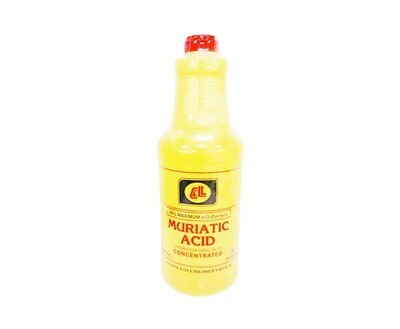 CL Muriatic Acid Hydrochloric Acid Concentrated 1000mL