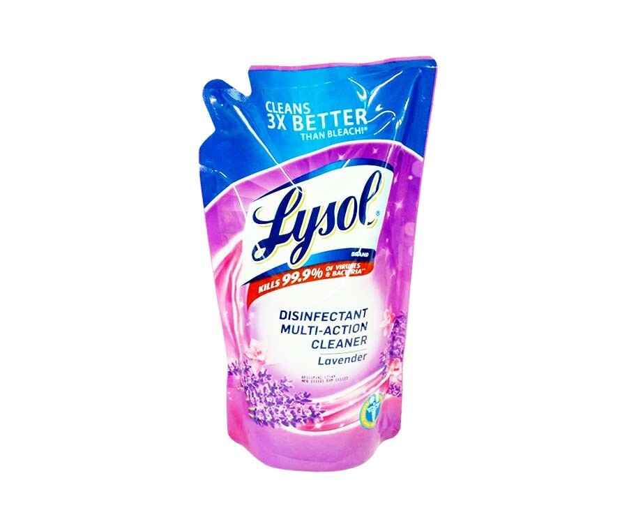Lysol Disinfectant Multi-Action Cleaner Lavender Refill Pack 800mL