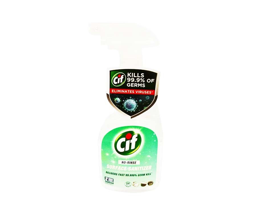 Cif No-Rinse Surface Sanitizer 500mL