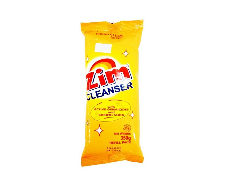 Zim Cleanser Fresh Clean Scent Refill Pack 350g