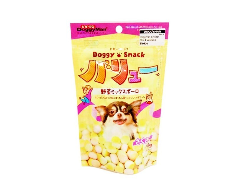 DoggyMan Doggy Snack Soybean, Milk &amp; Vegetable Flavor 70g