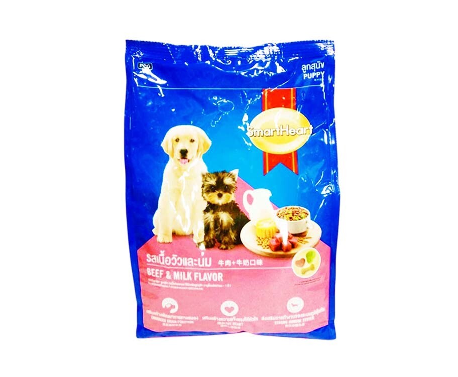 SmartHeart Puppy Beef &amp; Milk Flavor 1.5kg