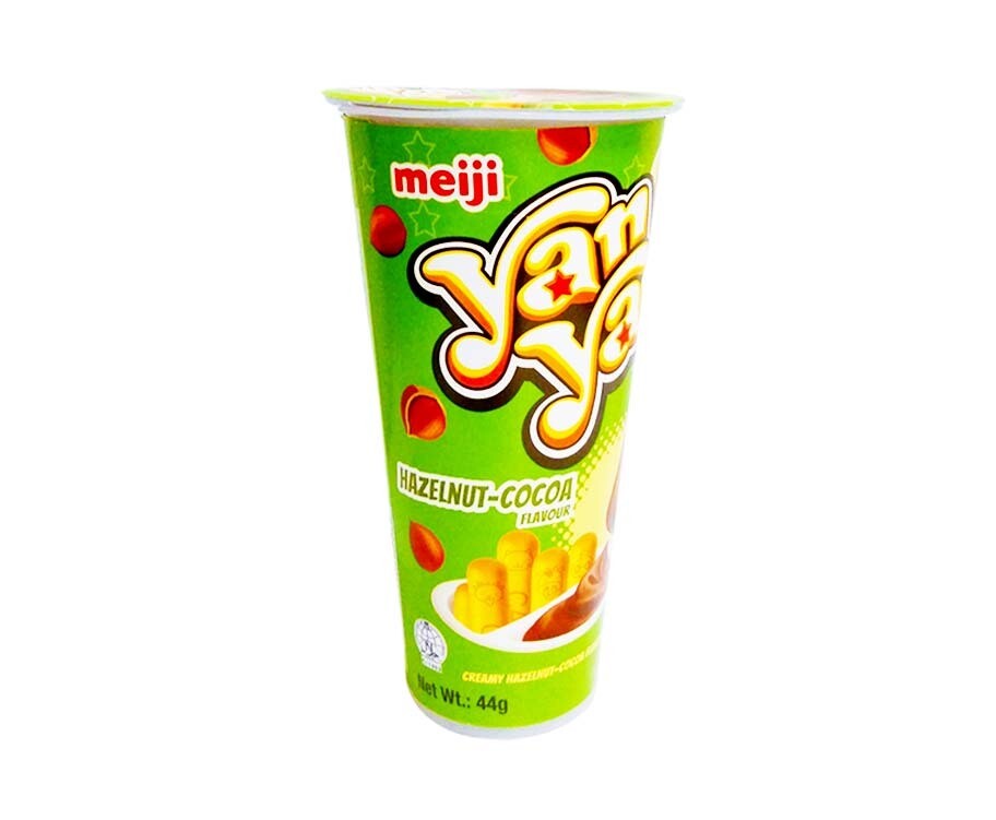Meiji Yan Yan Creamy Hazelnut-Cocoa Flavour 44g