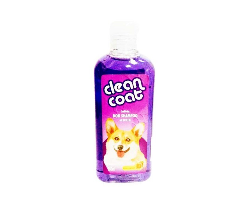 Clean Coat Conditioning Dog Shampoo with Tea Tree Oil Citrus Splash 250mL