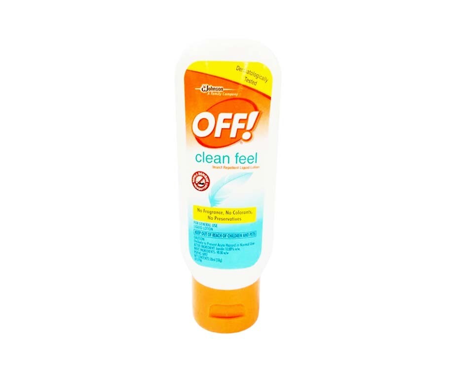 Off! Clean Feel Insect Repellent Liquid Lotion 50mL (50g)