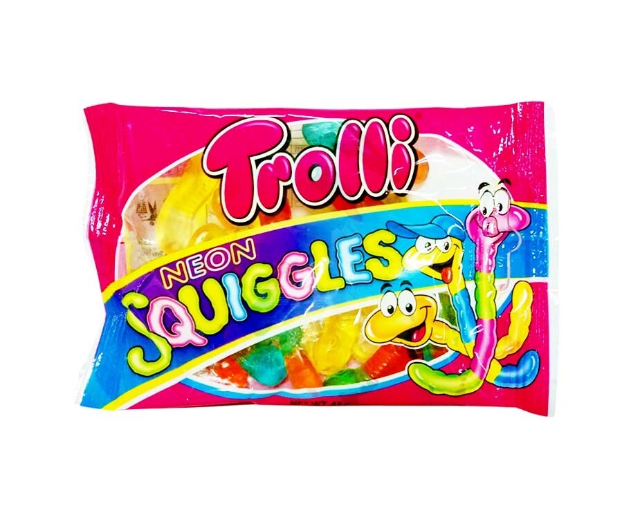 Trolli Neon Squiggles Gummi 45g