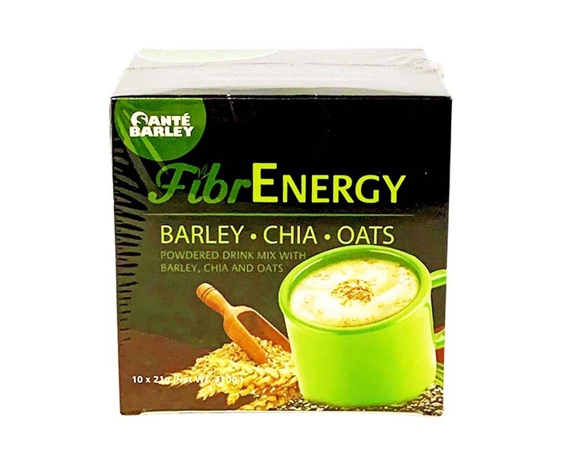 Santé Barley Fibr Energy Barley Chia Oats (10 Packs x 21g) 210g