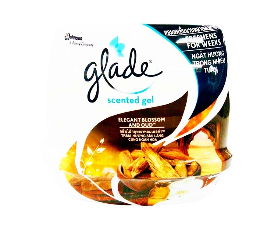 Glade Scented Gel Elegant Blossom and Oud 180g