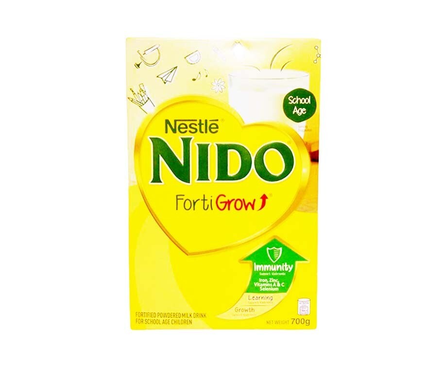 Nestlé Nido FortiGrow Fortified Powdered Milk Drink For School Age Children 700g