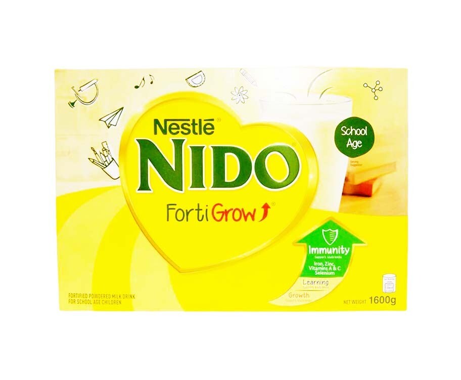 Nestlé Nido FortiGrow Fortified Powdered Milk Drink For School Age Children 1.6kg