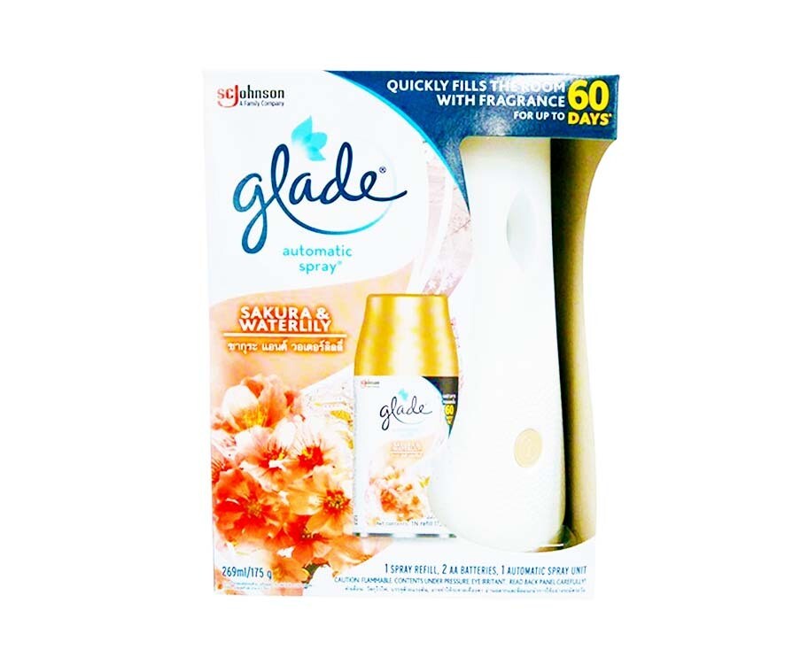 Glade Automatic Spray Sakura & Waterlily 269mL (175g)