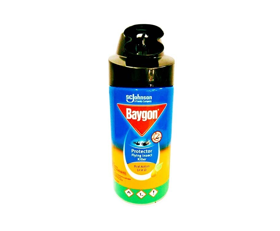 Baygon Protector Flying Insect Killer Dual Action 2-in-1 300mL