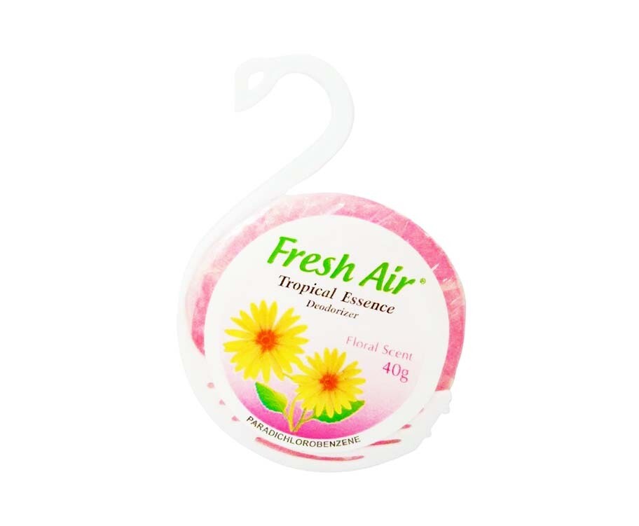 Fresh Air Tropical Essence Deodorizer Floral Scent with Swan Holder 40g