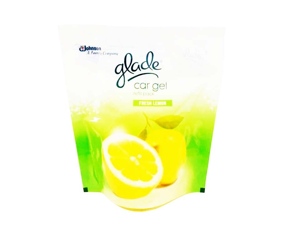 Glade Car Gel Fresh Lemon Refill Pack 60g