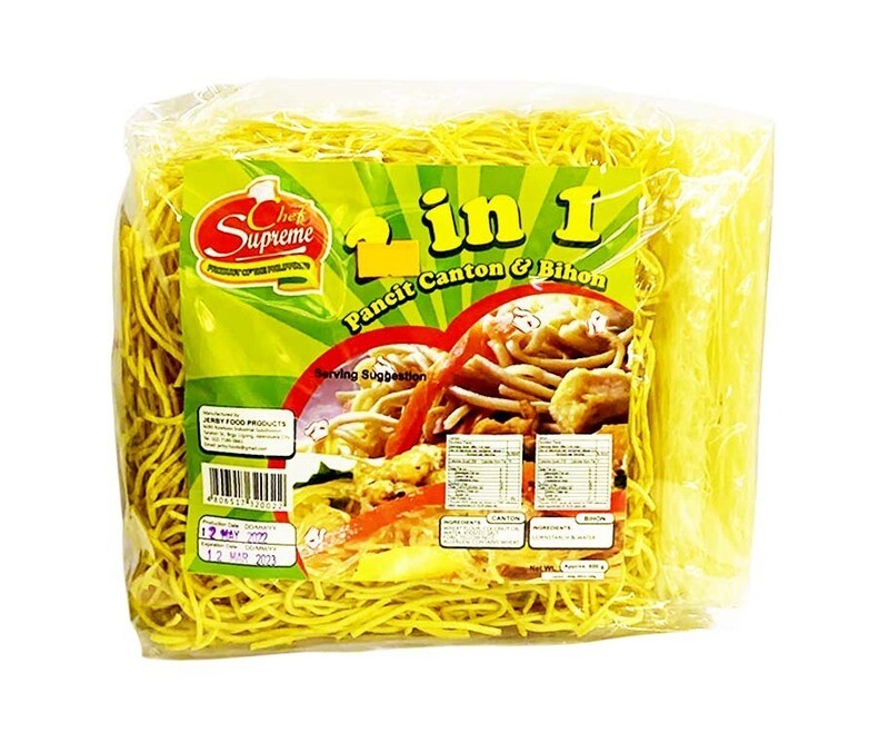 Chef Supreme 2-in-1 Pancit Canton &amp; Bihon 600g