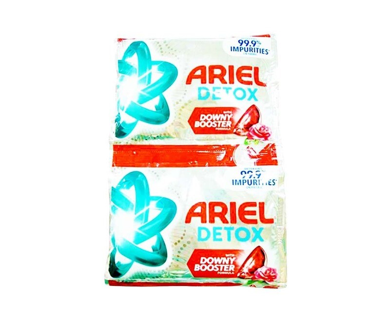 Ariel Detox with Downy Booster Formula Powder Detegent (6 Packs x 78g)