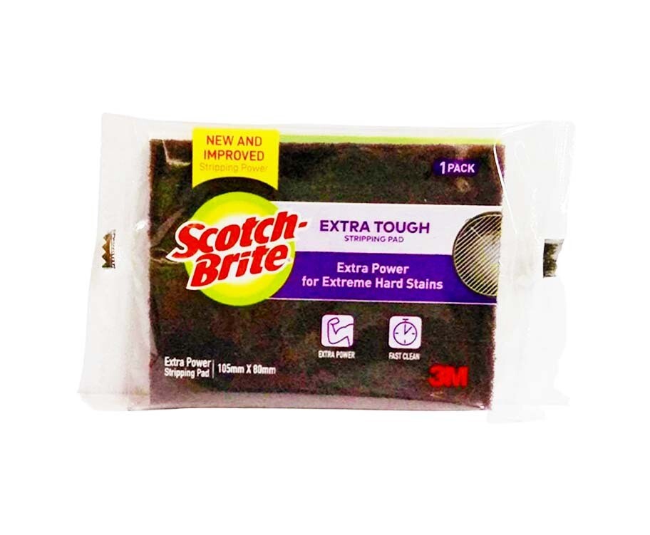 Scotch-Brite Extra Tough Power Stripping Pad 105mm x 80mm 1 Pack