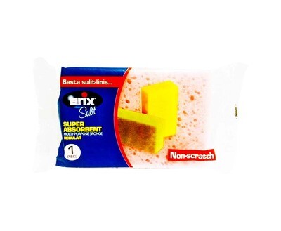 Arix Sulit Super Absorbent Multi-Purpose Sponge Regular Non-Scratch 1 Piece