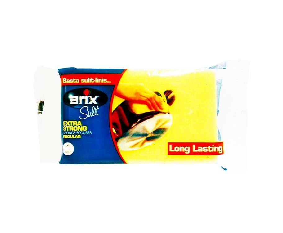 Arix Sulit Extra Strong Sponge Scourer Regular 1 Piece