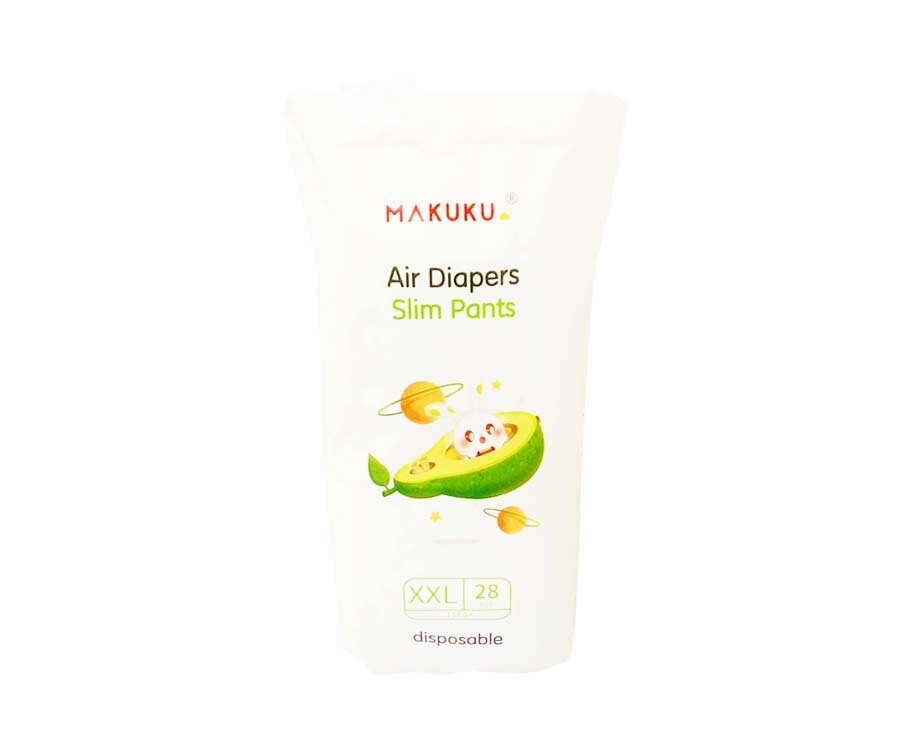 Makuku Air Diapers Slim Pants Disposable XXL 28 Pieces