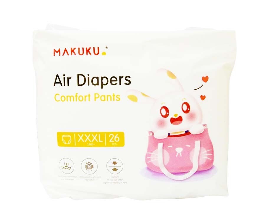 Makuku Air Diapers Comfort Pants XXXL 26 Pieces