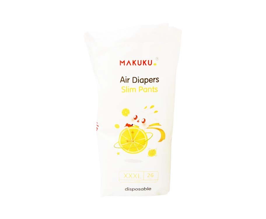 Makuku Air Diapers Slim Pants Disposable XXXL 26 Pieces