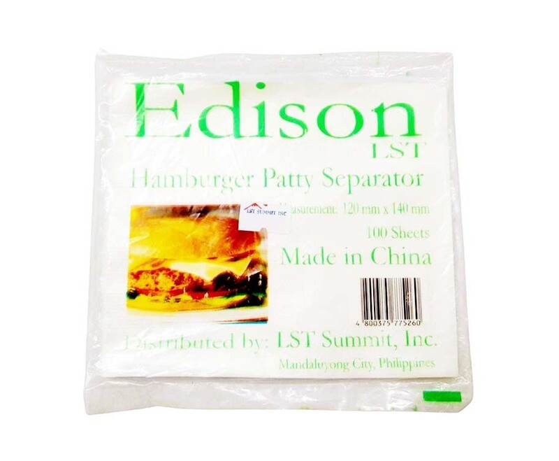 Edison LST Hamburger Patty Separator 100 Sheets