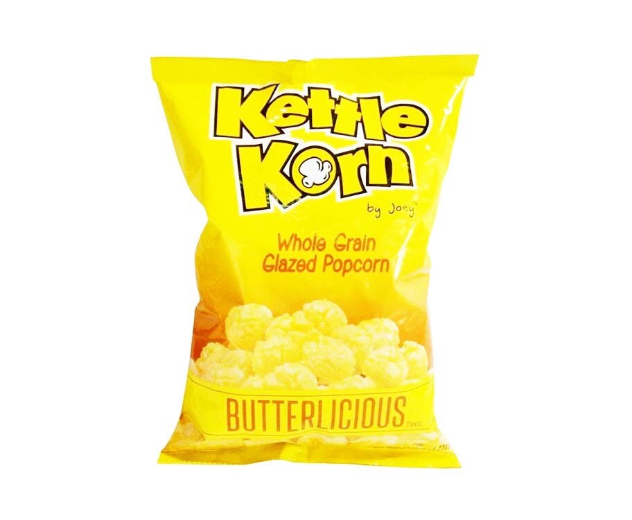 Kettle Korn Whole Grain Glazed Popcorn Butterlicious Flavor 120g