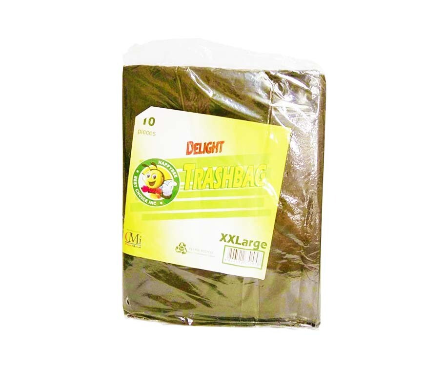 HappyBee Delight Trashbag Black XX-Large 10 Pieces