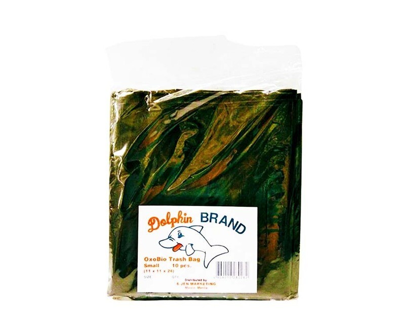 Dolphin Brand OxoBio Trash Bag Black Small 10 Pieces