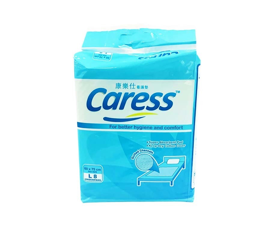 Caress 60 x 75cm Pad Size Large 8 Underpads