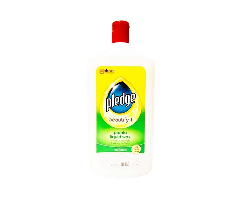 Pledge Beautify It Pronto Liquid Wax Natural 1L (1000g)