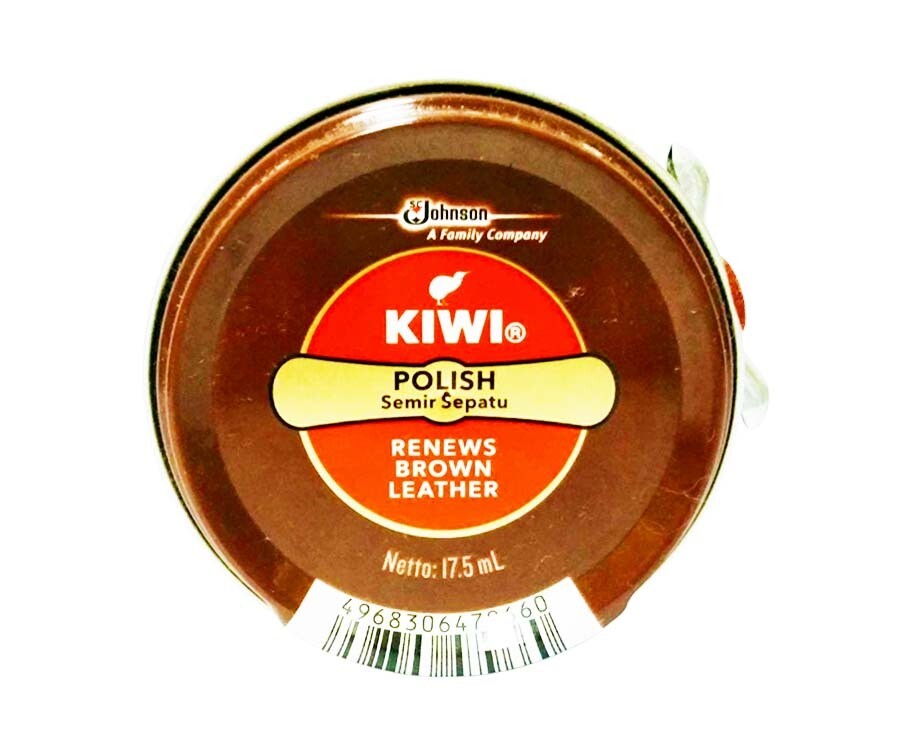 Kiwi Polish (Renews Brown Leather) 17.5mL