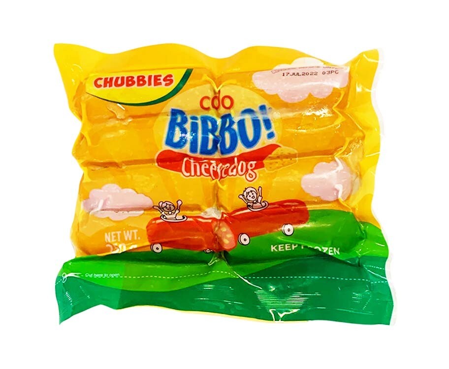 CDO Bibbo! Cheesedog Chubbies 250g