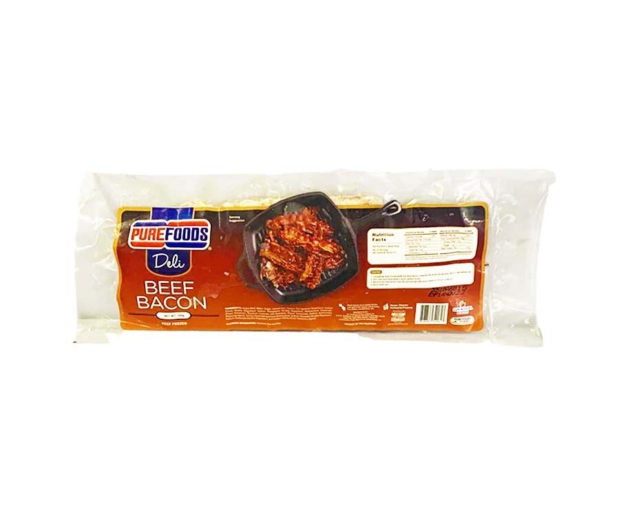 Purefoods Deli Beef Bacon 200g