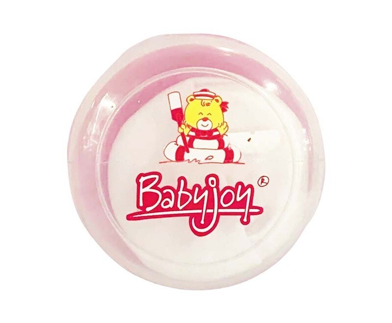 BabyJoy Powder Case with Puff Pink Color