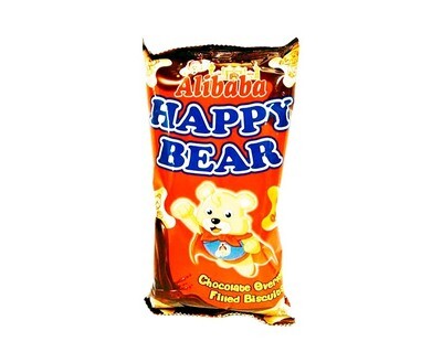 Alibaba Happy Bear Chocolate Overload Filled Biscuits 50g