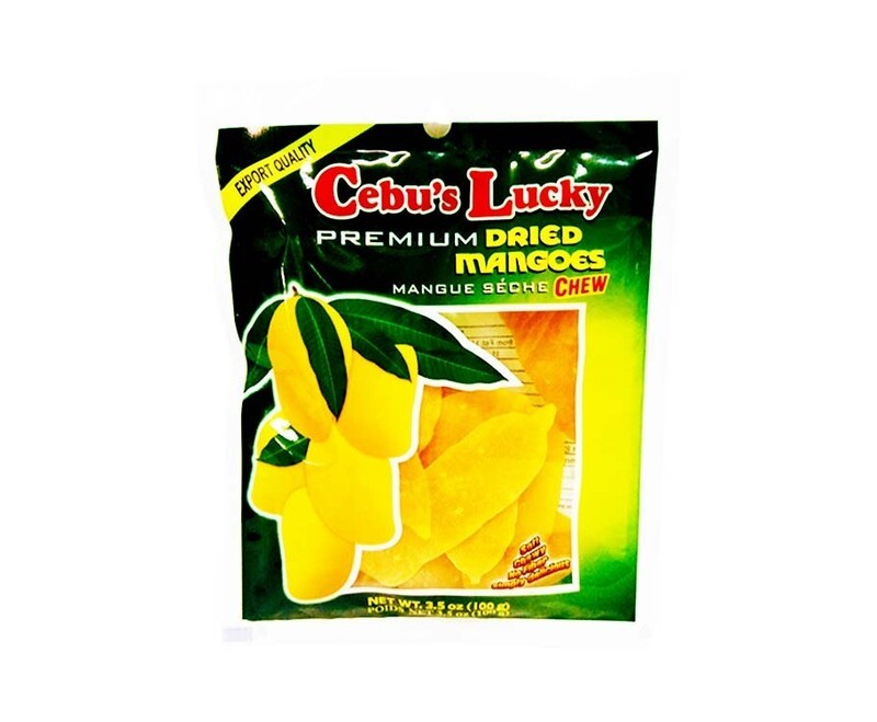Cebu&#39;s Lucky Premium Dried Mangoes 3.5oz (100g)