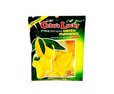 Cebu's Lucky Premium Dried Mangoes 3.5oz (100g)