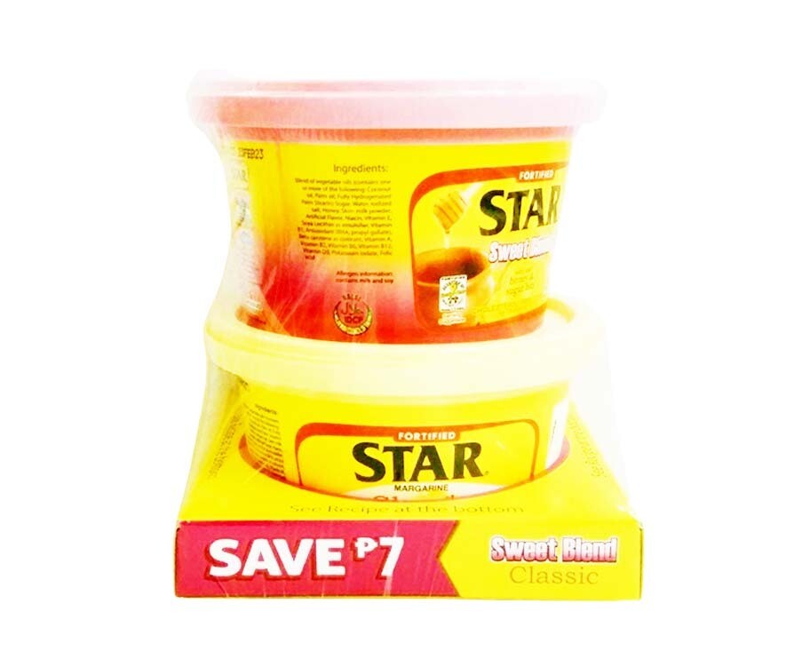 Star Margarine Classic 100g + Star Margarine Sweet Blend Classic 100g