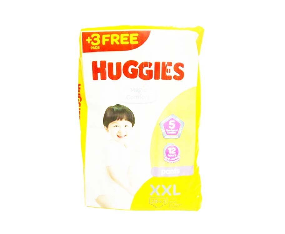 Huggies Magic Comfort Pants XX-Large For Boys &amp; Girls (28+3 Diapers)