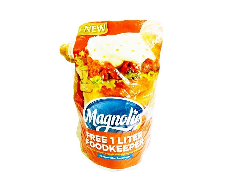 Magnolia Sandwich Spread 470mL + Free 1 Liter Food Keeper