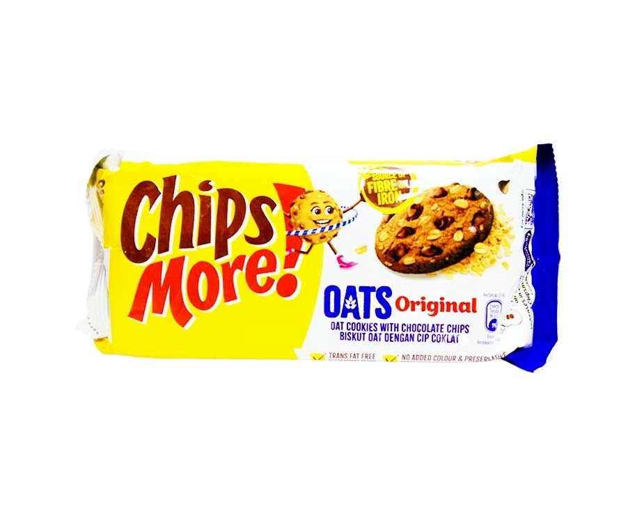 Chips More! Oats Original Oat Cookies with Chocolate Chips 153g